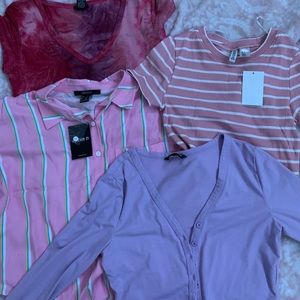 Bundle of 4 shirts